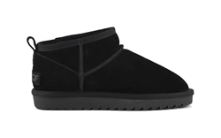 SHORT WINTER BOOT SUEDE BLACK 